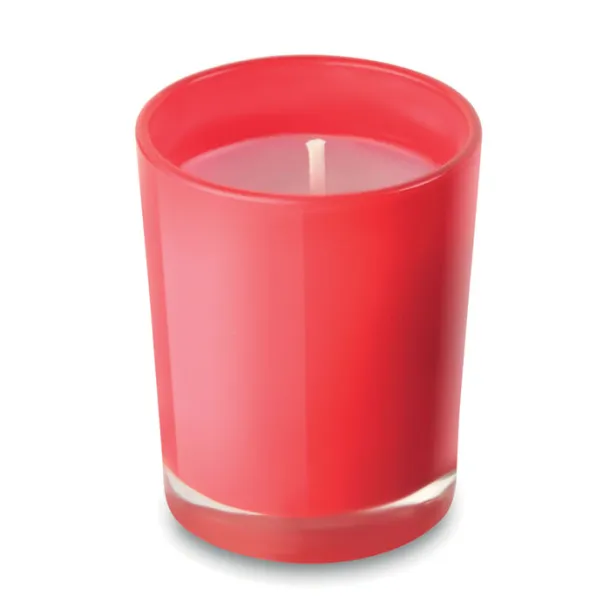 SELIGHT Scented candle in glass Red