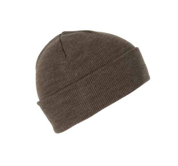  BEANIE - K-UP Dark Khaki Heather