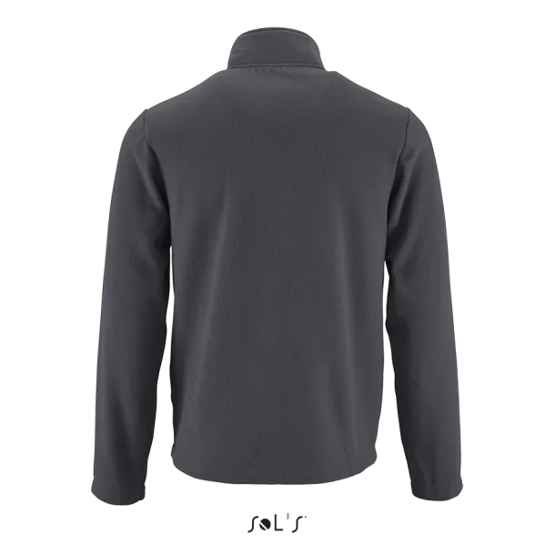  SOL'S NORMAN MEN - PLAIN FLEECE JACKET - SOL'S Charcoal Grey