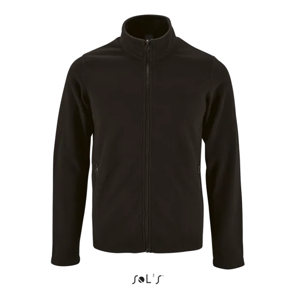  SOL'S NORMAN MEN - PLAIN FLEECE JACKET - SOL'S Black