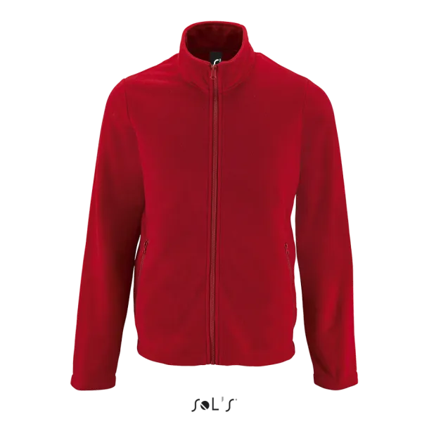  SOL'S NORMAN MEN - PLAIN FLEECE JACKET - SOL'S Red