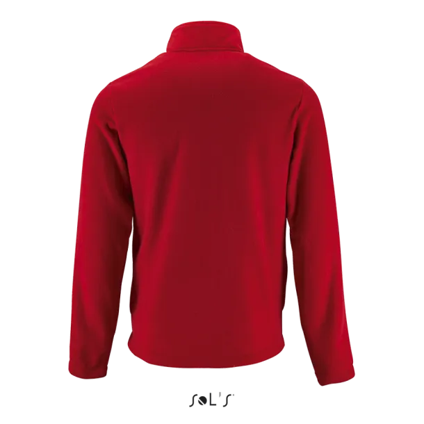  SOL'S NORMAN MEN - PLAIN FLEECE JACKET - SOL'S Red