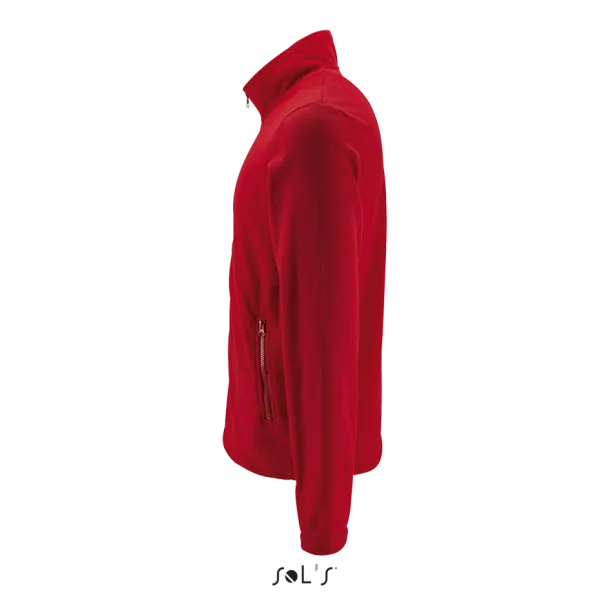 SOL'S NORMAN obična flis jakna - SOL'S Crvena