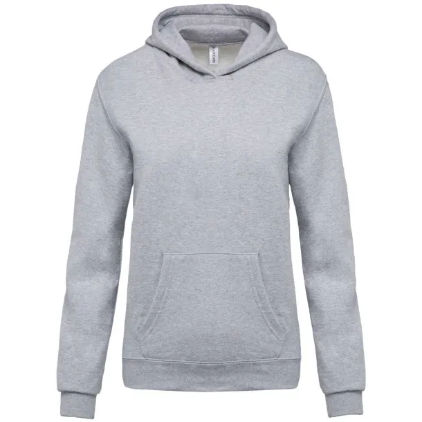  KIDS’ HOODED SWEATSHIRT - Kariban Oxford Grey