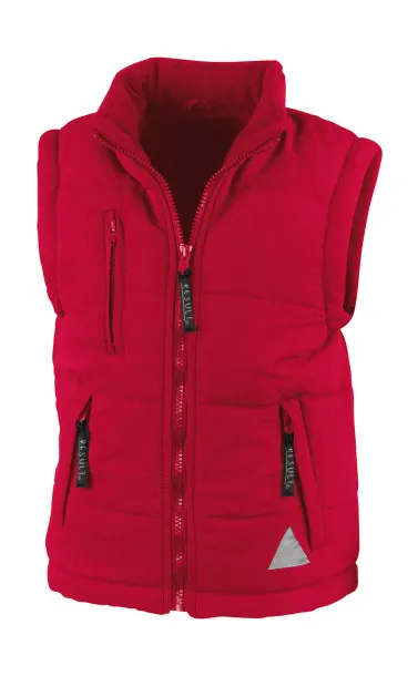  Junior Ultra Padded Bodywarmer - Result Crvena