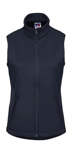  Ladies' Smart Softshell Gilet - Russell  French Navy