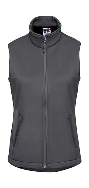  Ladies' Smart Softshell Gilet - Russell  Convoy Grey