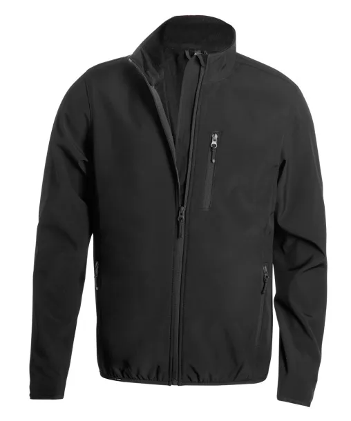 Scola RPET softshell jakna Crna