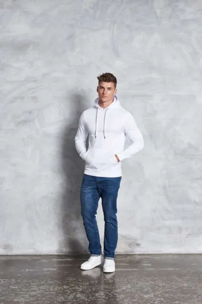  SPORTS POLYESTER HOODIE - Just Hoods White