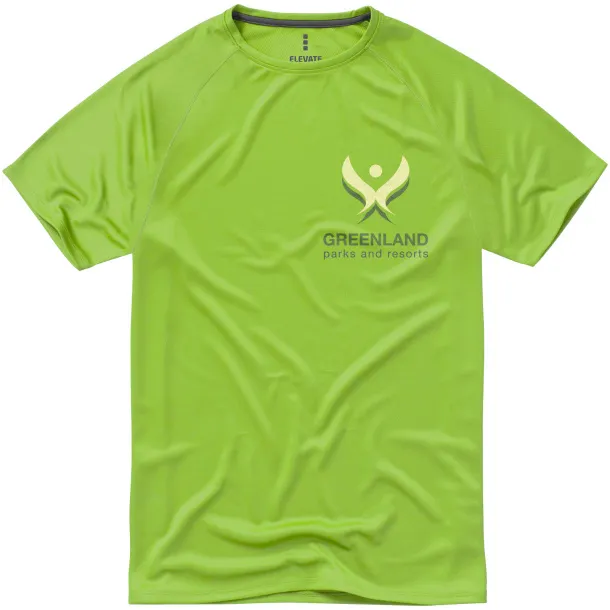 Niagara short sleeve men's cool fit t-shirt - Elevate Life Apple Green