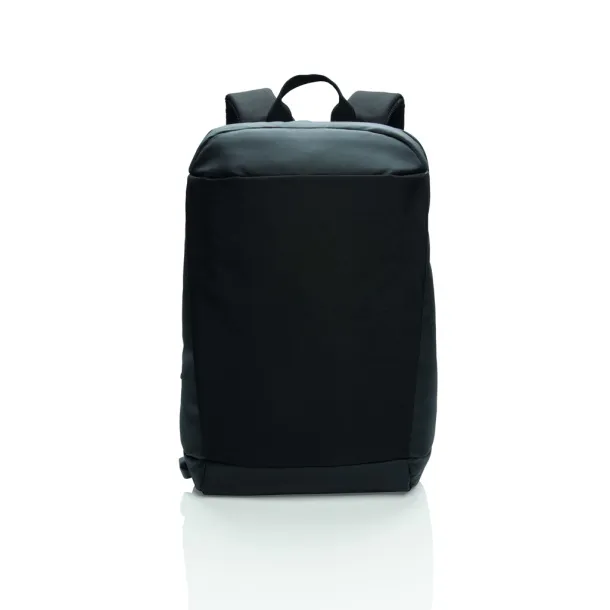  Madrid anti-theft RFID USB laptop backpack PVC free - XD Xclusive Black Black