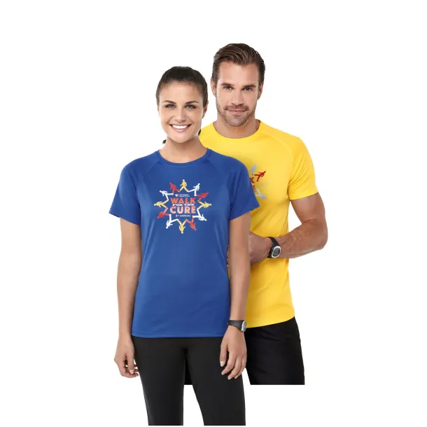 Niagara muška majica kratkih rukava cool fit, 145 g/m² - Elevate Life Žuta