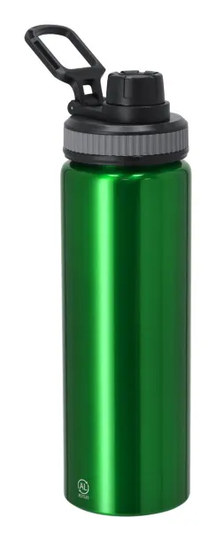 Fouler recycled aluminium sport bottle Green