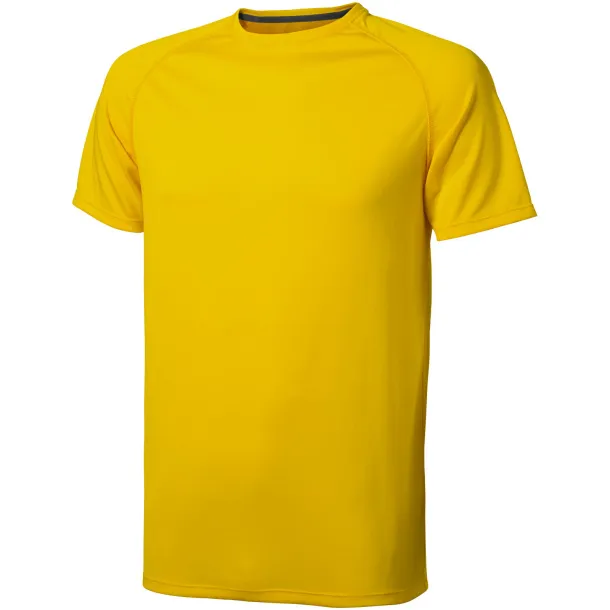 Niagara short sleeve men's cool fit t-shirt - Elevate Life Yellow