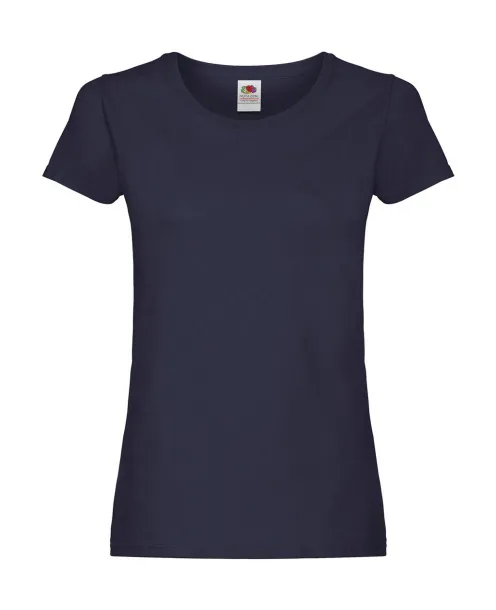  Klasična ženska kratka majica, 145 g/m² - Fruit of the Loom Deep Navy
