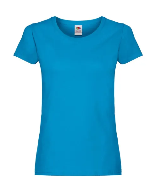  Ladies Original T - Fruit of the Loom Azure Blue