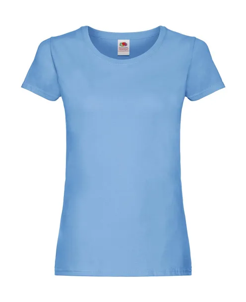  Ladies Original T - Fruit of the Loom Sky blue