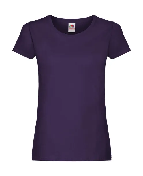  Klasična ženska kratka majica, 145 g/m² - Fruit of the Loom Ljubičasta