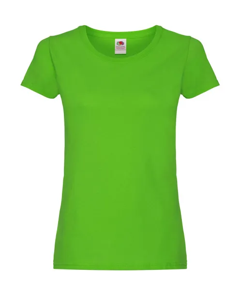  Ladies Original T - Fruit of the Loom Lime Green