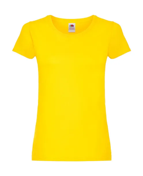  Ladies Original T - Fruit of the Loom Yellow