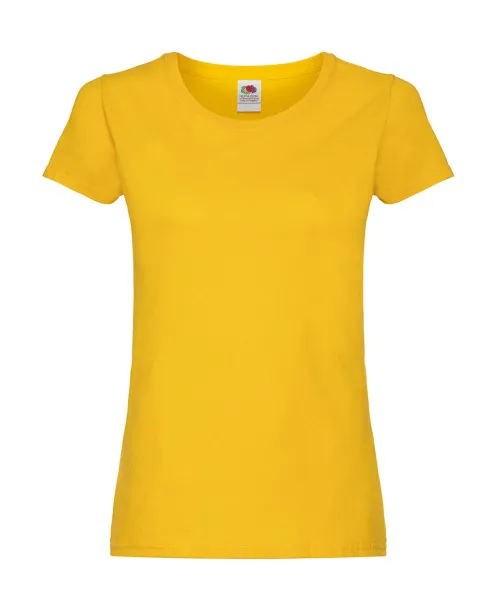  Klasična ženska kratka majica, 145 g/m² - Fruit of the Loom Sunflower