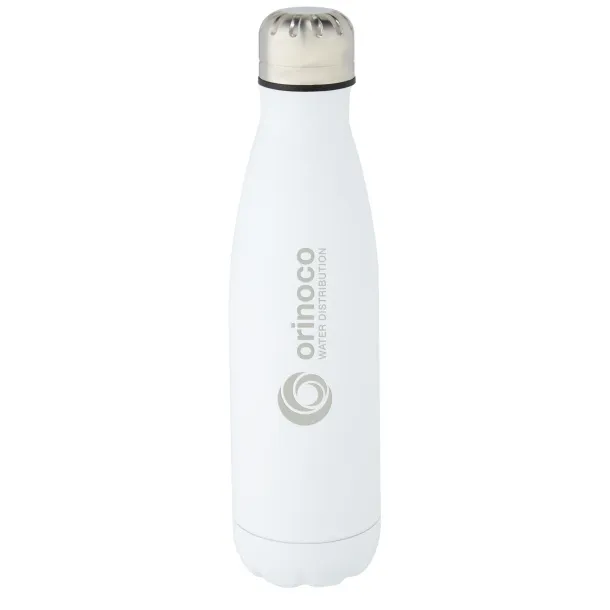 Cove 500 ml vacuum insulated stainless steel bottle White