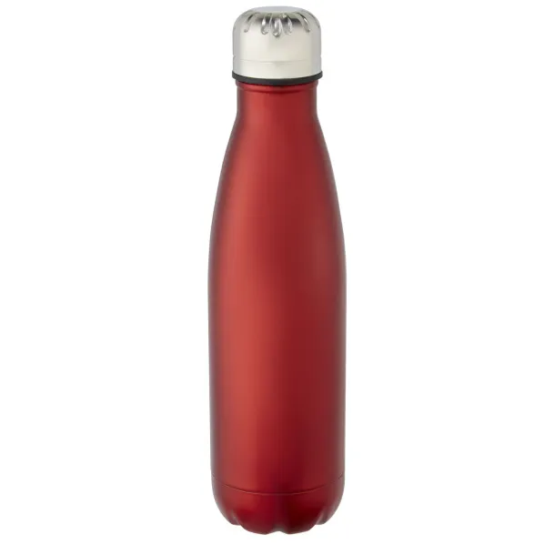 Cove 500 ml vacuum insulated stainless steel bottle Red