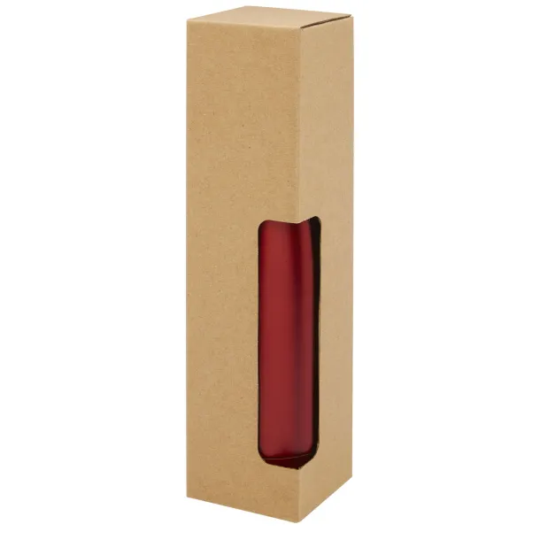 Cove 500 ml vacuum insulated stainless steel bottle Red