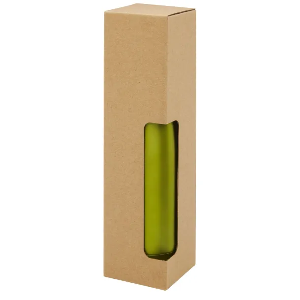 Cove 500 ml vacuum insulated stainless steel bottle Lime green