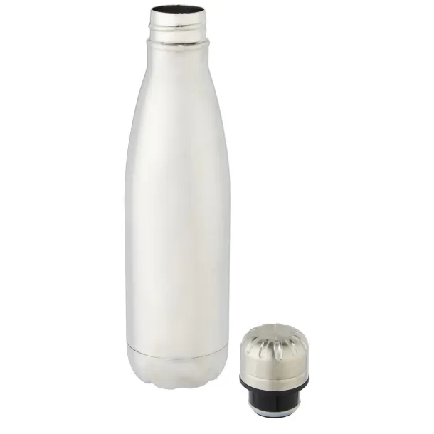 Cove 500 ml vacuum insulated stainless steel bottle Silver