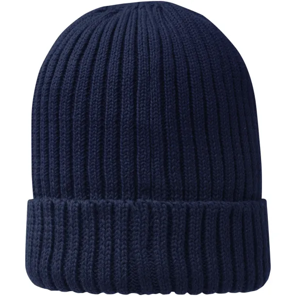 Ives organic beanie - Elevate Life Navy Blue