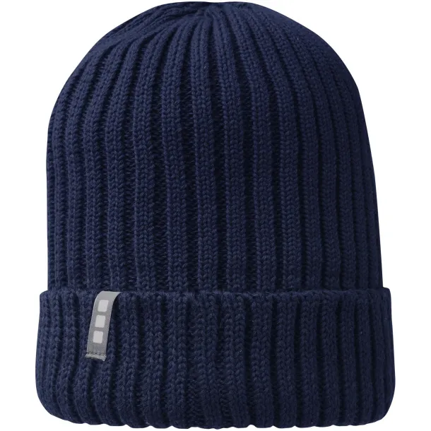 Ives organic beanie - Elevate Life Navy Blue