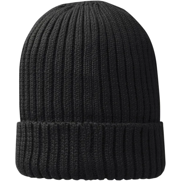 Ives organic beanie - Elevate Life Solid black