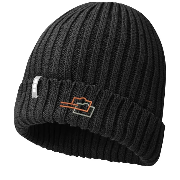 Ives organic beanie - Elevate Life Crna