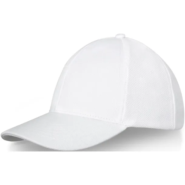 Drake 6 panel trucker cap - Elevate Life White