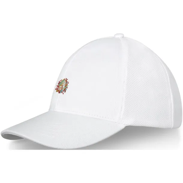 Drake 6 panel trucker cap - Elevate Life White