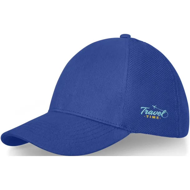 Drake 6 panel trucker cap - Elevate Life Blue