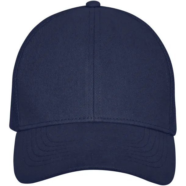 Drake 6 panel trucker cap - Elevate Life Navy Blue