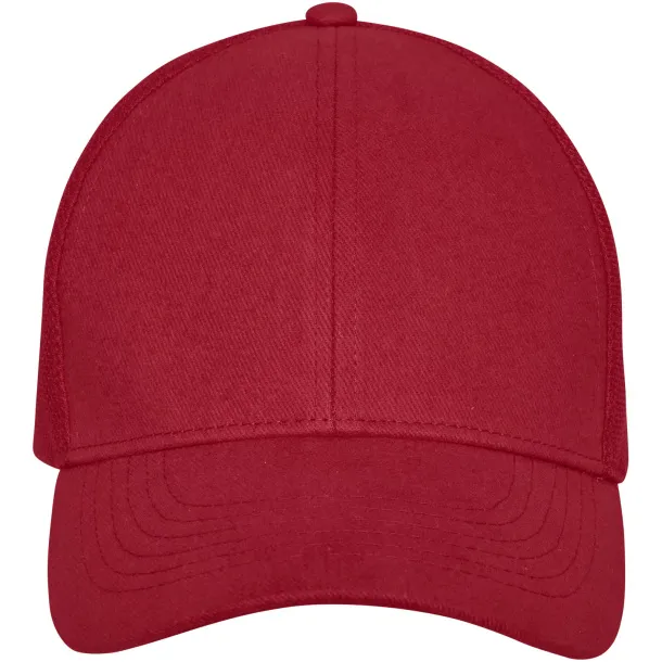 Drake 6 panel trucker cap - Elevate Life Red