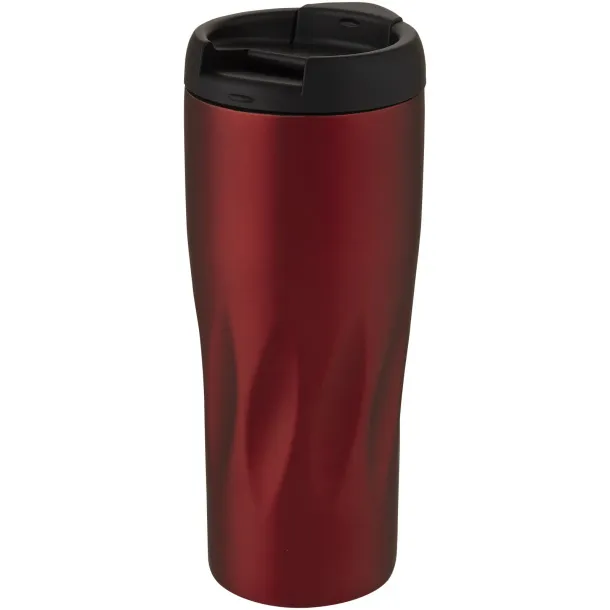 Waves 450 ml copper vacuum insulated tumbler Red