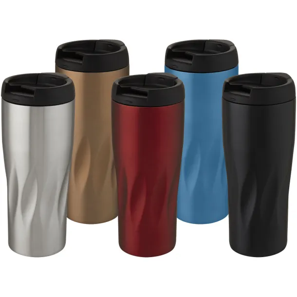 Waves 450 ml copper vacuum insulated tumbler Red