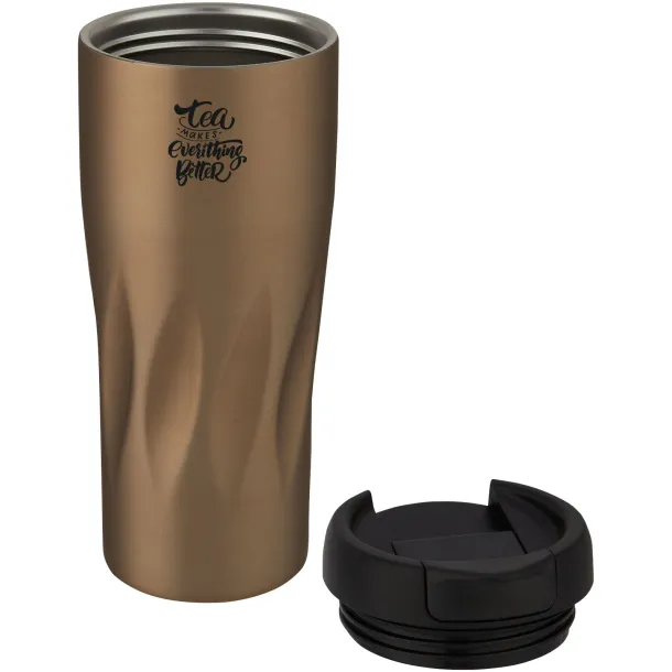 Waves 450 ml copper vacuum insulated tumbler Copper