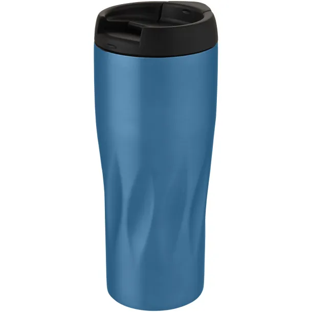 Waves 450 ml copper vacuum insulated tumbler Blue