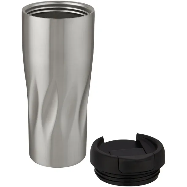 Waves 450 ml copper vacuum insulated tumbler - Unbranded Silver