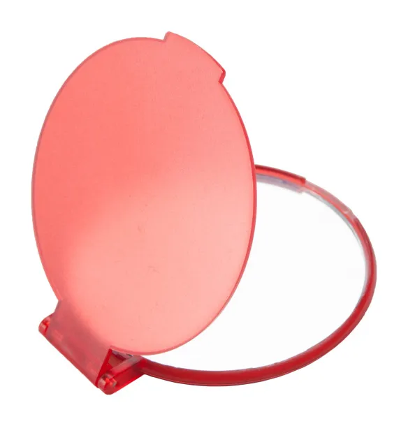 Thiny pocket mirror Red White