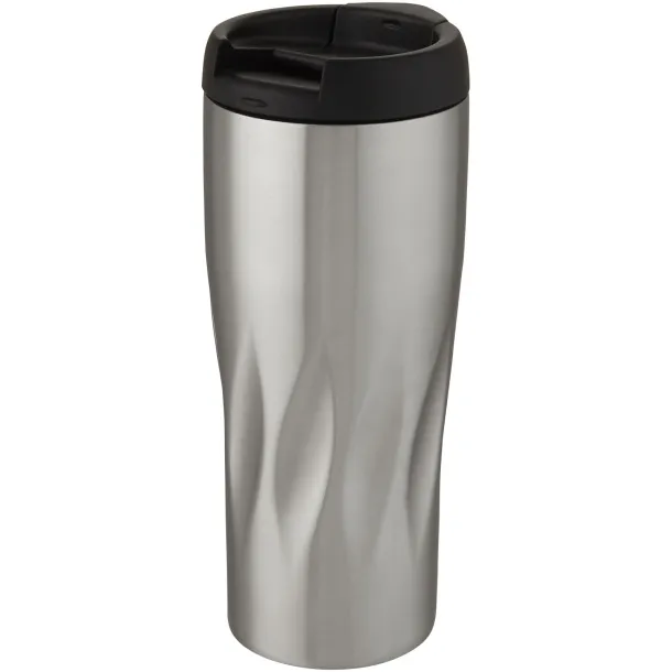 Waves 450 ml copper vacuum insulated tumbler - Unbranded Silver