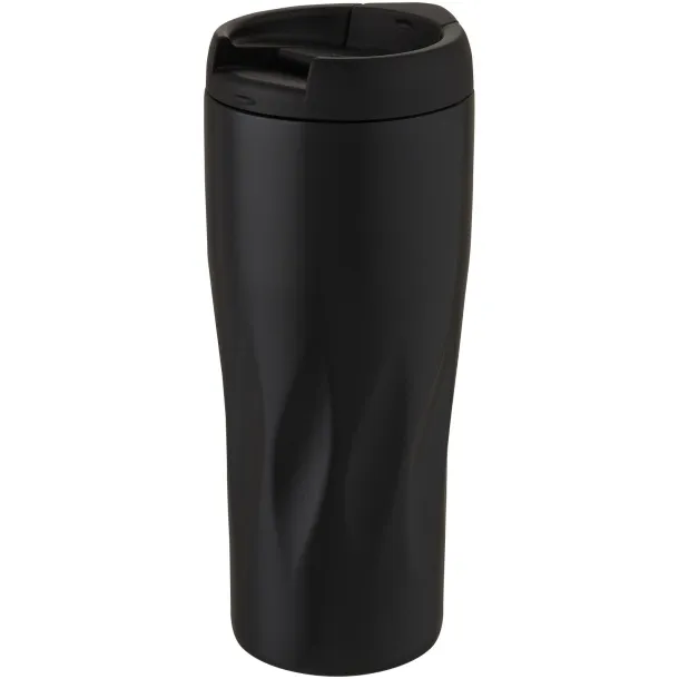 Waves 450 ml copper vacuum insulated tumbler Solid black