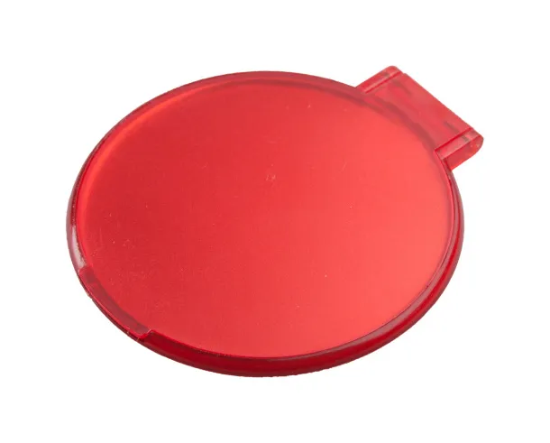 Thiny pocket mirror Red White