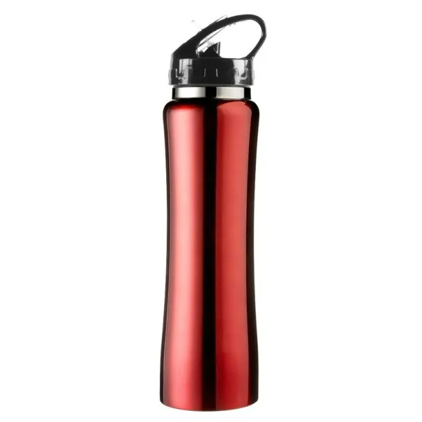  Thermo bottle 490 ml with drinking straw Crvena