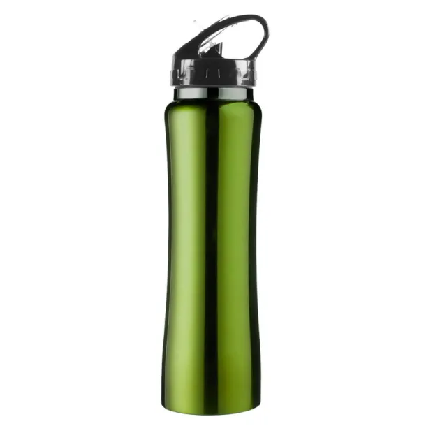  Thermo bottle 490 ml with drinking straw light green